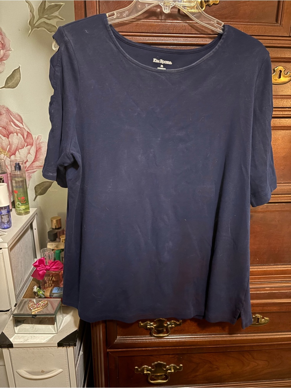 Women’s Classic Navy Crewneck Shirt